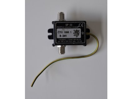 » Přepěťová ochrana do 2500 MHz, F konektor CZ »