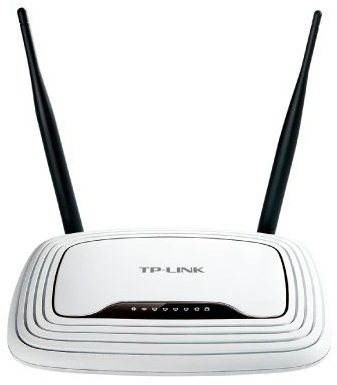 WiFi Router TP-LINK TL-WR841N, 300Mbps, 4xLAN 10/100, 1xWAN, 2x fixní antena, bílá