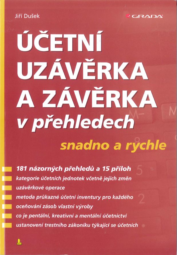 Účetní uzávěrka a závěrka v přehledech - oranžová