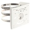 UNV Držák na sloup TR-UP06-IN, dome, bez krabice, IPC32x/323x/361x/8xx, bílá, plech, 3x spona, 136x127x62.4mm