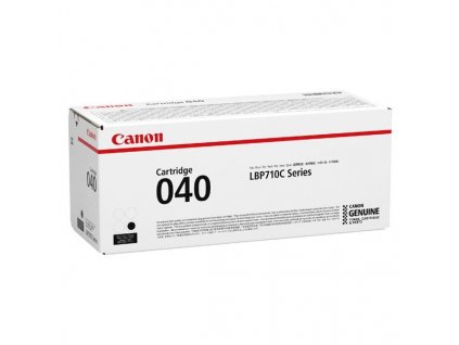 CANON CRG-040 Bk, černý, 0460C001 - originální toner