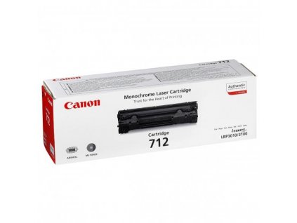 CANON CRG-712, černý, 1870B002 - originální toner