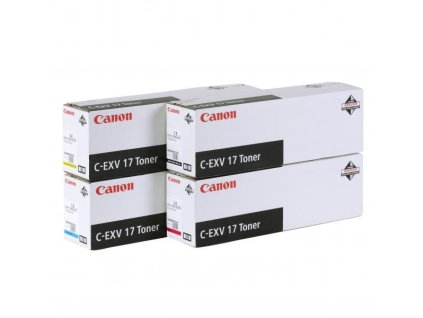 CANON C-EXV17 Bk, černý, 0262B002 - originální toner