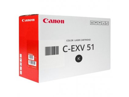 CANON C-EXV51 Bk, černý, 0481C002 - originální toner