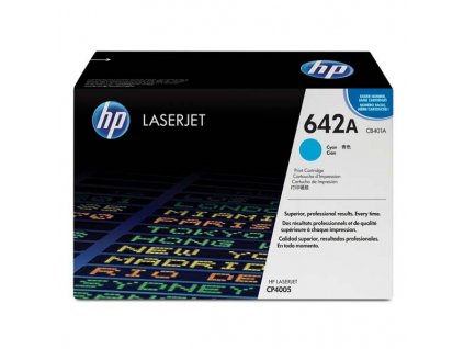 HP CB401A, Azurový (HP 642A) - originální toner