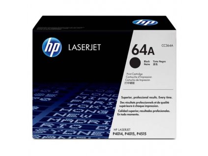 HP CC364A, černý (HP 64A) - originální toner