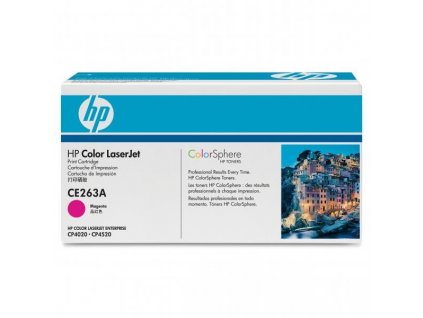 HP CE263A, Purpurový (HP 648A) - originální toner