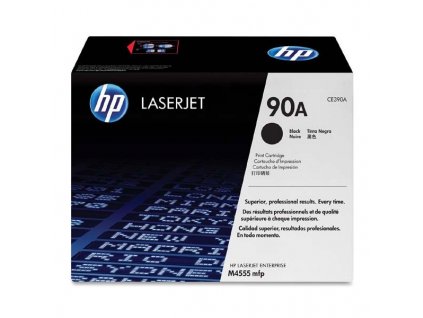 HP CE390A, černý (HP 90A) - originální toner