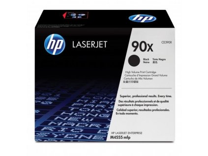 HP CE390X, černý (HP 90X) - originální toner