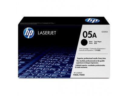 HP CE505A, černý (HP 05A) - originální toner