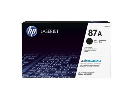 HP CF287A, černý (HP 87A) - originální toner