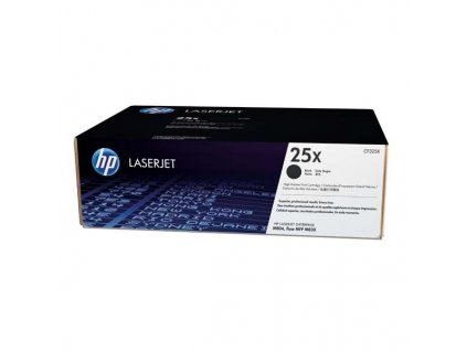 HP CF325X, černý (HP 25X) - originální toner