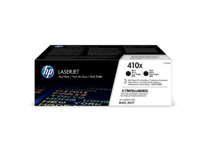 HP CF410XD, černý (HP 410X) - originální toner (Dvojbalení)
