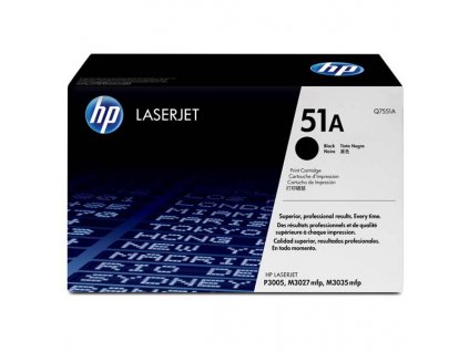 HP Q7551A, černý (HP 51A) - originální toner