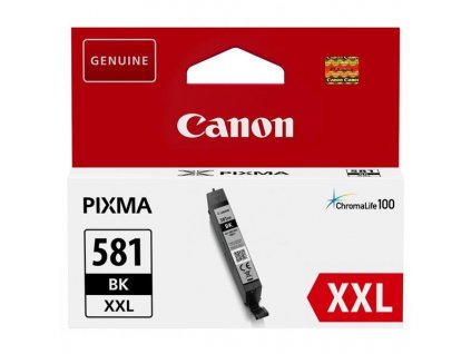 Náplň do tiskárny Canon CLI-581BK XXL, černá (1998C001) - originální kazeta