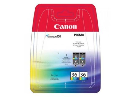 Náplň do tiskárny Canon CLI-36 Twin-Pack, Barevná (1511B018) - originální kazeta