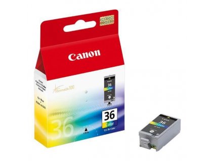 Náplň do tiskárny Canon CLI-36, Barevná (1511B001) - originální kazeta