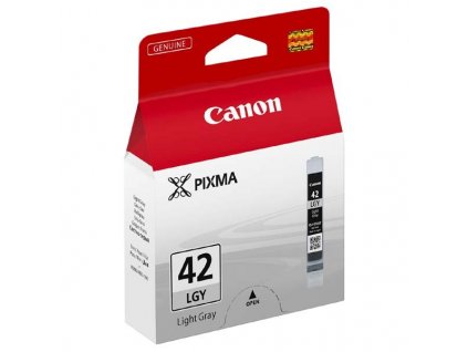 Náplň do tiskárny Canon CLI-42LGY, Světlá šedá (6391B001) - originální kazeta