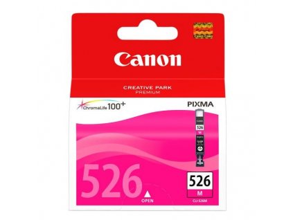 Náplň do tiskárny Canon CLI-526M, Purpurová (4542B001) - originální kazeta