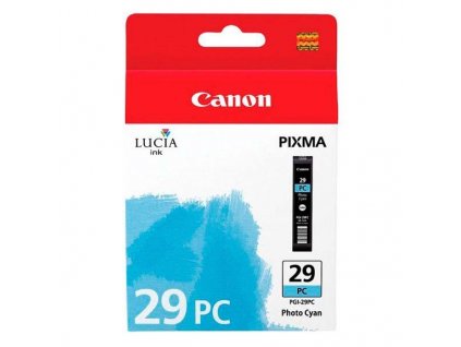 Náplň do tiskárny Canon PGI-29PC, Foto azurová (4876B001) - originální kazeta
