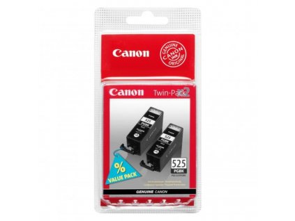 Náplně do tiskárny Canon PGI-525PGBK Twin-Pack, Pigmentová černá (4529B006) - originální kazety