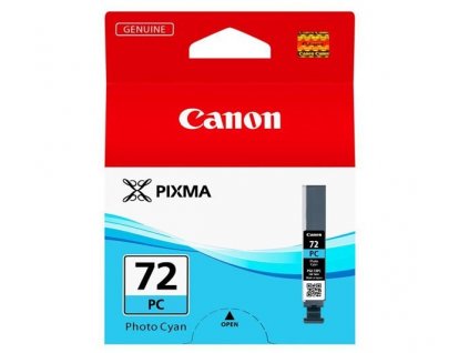 Náplň do tiskárny Canon PGI-72PC, Foto Azurová (6407B001) - originální kazeta