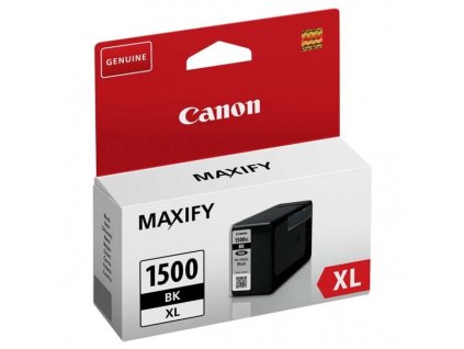 Náplň do tiskárny Canon PGI-1500XL BK, černá (9182B001) - originální kazeta