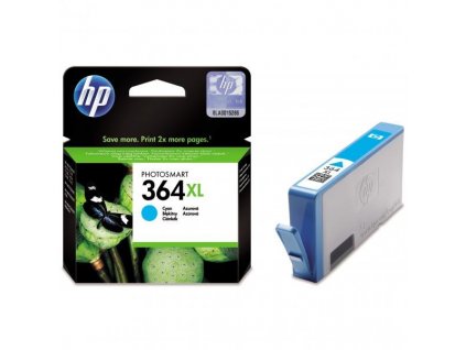 Náplň do tiskárny HP CB323EE, Azurová (HP 364XL) - originální kazeta