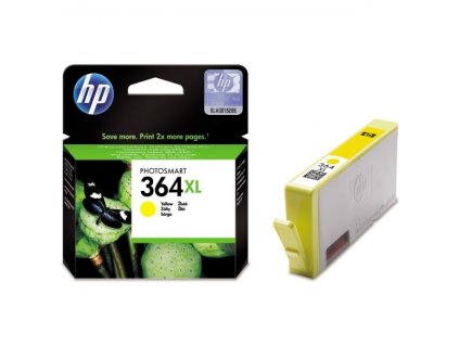 Náplň do tiskárny HP CB325EE, Žlutá (HP 364XL) - originální kazeta