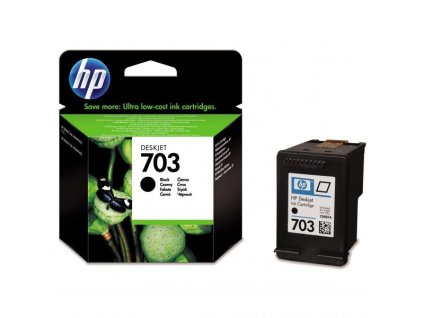 Náplň do tiskárny HP CD887AE, černá (HP 703) - originální kazeta