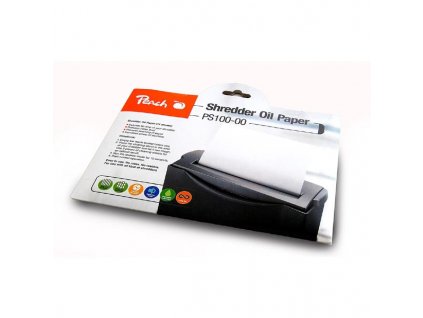 Olejový papír, pro skartovací stroje, A4, 12 ks, Peach