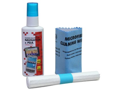 6491 cistici sada pro navigace a pda spray 50ml mikrouterka 5 ubrousku logo