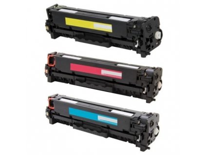 Toner HP CF372AM, C/M/Y (HP 304A) - kompatibilní