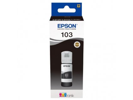 Epson 103, černý, C13T00S14A, 65ml, Epson EcoTank - originál