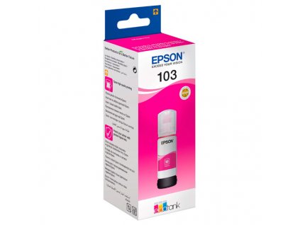 Epson 103, purpurový, C13T00S34A, 65ml, Epson EcoTank - originál