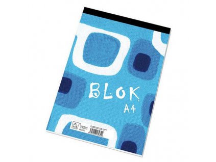 Blok čistý, A4, 50 listů, poznámkový