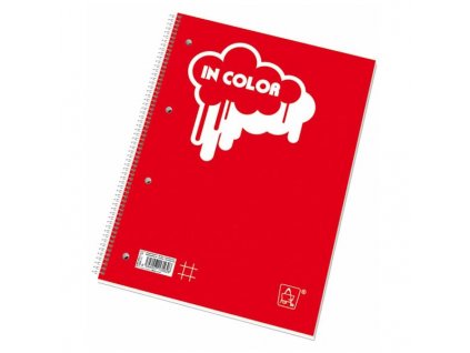 Blok linkovaný, A4, 50 listů, spirálový