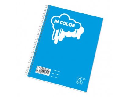 Blok spirálový, linkovaný, A5, 50 listů, spirálový