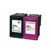 Náplně do tiskárny HP CH563EE + HP CH564EE, (HP 301 XL, černá + HP 301 XL, barevná) - kompatibilní (neoriginální kazety)