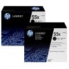 HP CE255XD, černý (HP 55X) - originální toner (Dvojbalení)