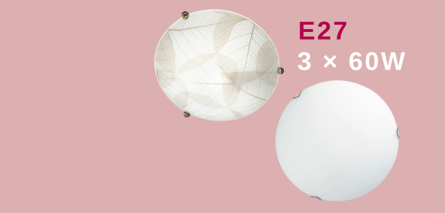 Stropnice na tři žárovky