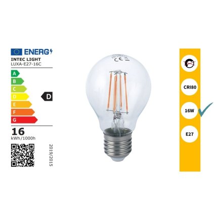 LUXA E27 16C obchod svitidla