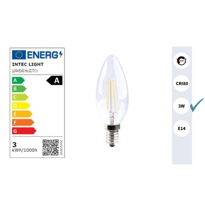 3000K KLASSIC E14C HL2M obchod svitidla