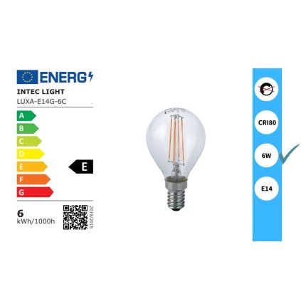6500K KLASSIC E14G 6F obchod svitidla