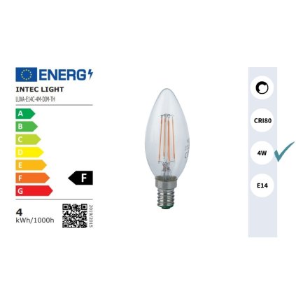 LUXA E14C 4M DIM obchod svitidla