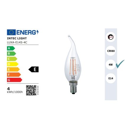 LUXA E14S 4M obchod svitidla