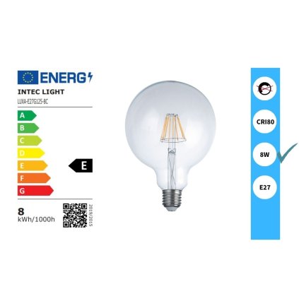 LUXA E27G125 8F obchod svitidla