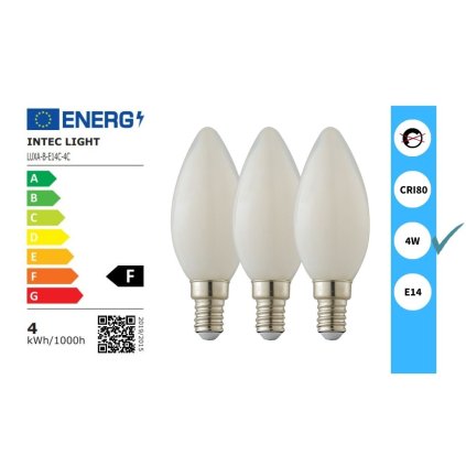 LUXA B E14C 4F kit obchod svitidla