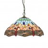 Tiffany vitrážové závěsné svítidlo