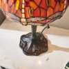 64092 Dragonfly flame stolní lampa